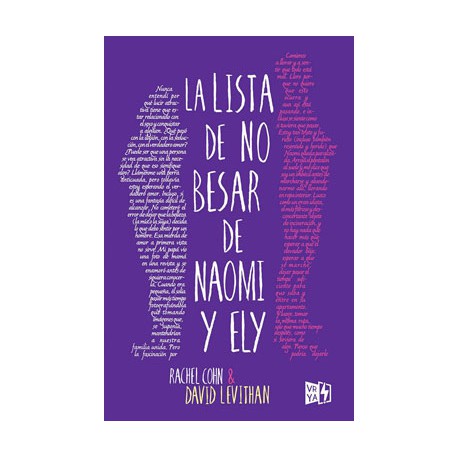 LA LISTA DE NO BESAR DE NAOMI Y ELY