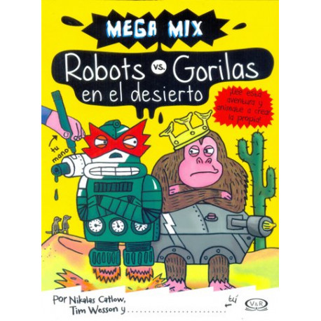 ROBOTS VS GORILAS EN EL DESIERTO