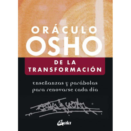 ORÁCULO OSHO DE LA TRANSFORMACIÓN