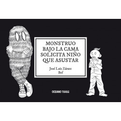 MONSTRUO BAJO LA CAMA SOLICITA NIÑO QUE ASUSTAR