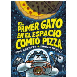 EL PRIMER GATO EN EL ESPACIO COMIO PIZZA